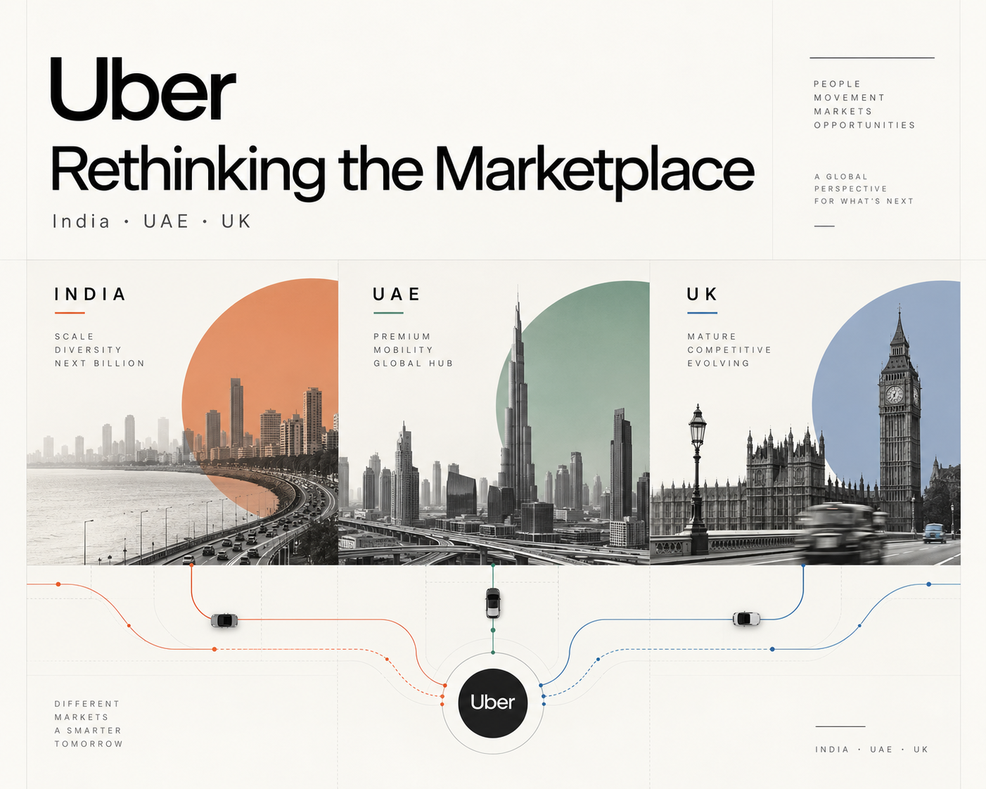 Uber Marketplace Study across India, UAE and the UK